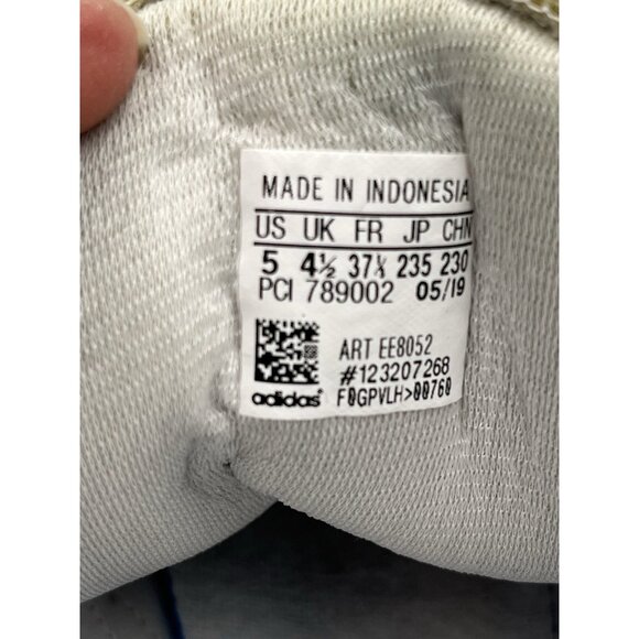 Adidas Top Ten Lace Up High Hi Top Shoes Old School White  Size 5 - Picture 16 of 16